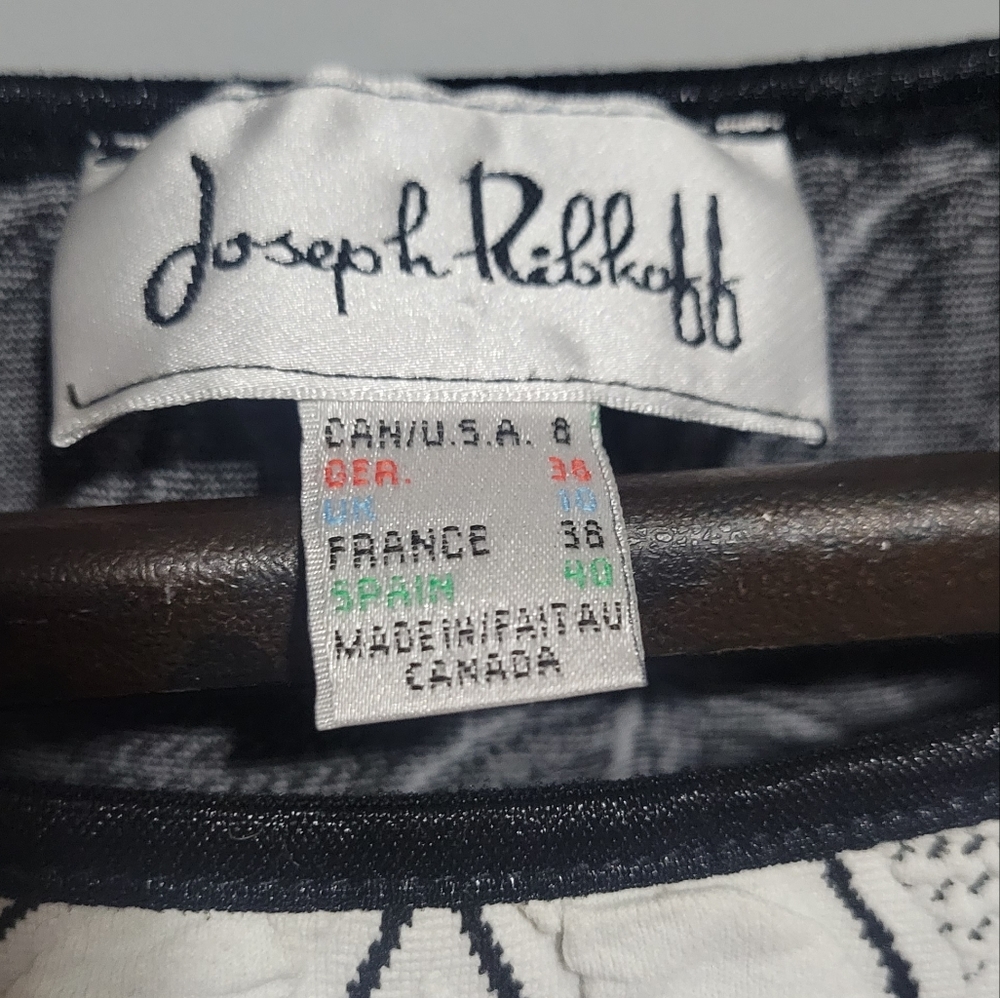 Joseph Ribkoff Quilted Colorblock Top - Picture 3 of 5